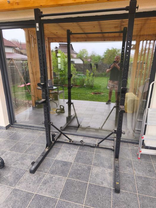 fitness rack suport bodybuilding (decatlon)