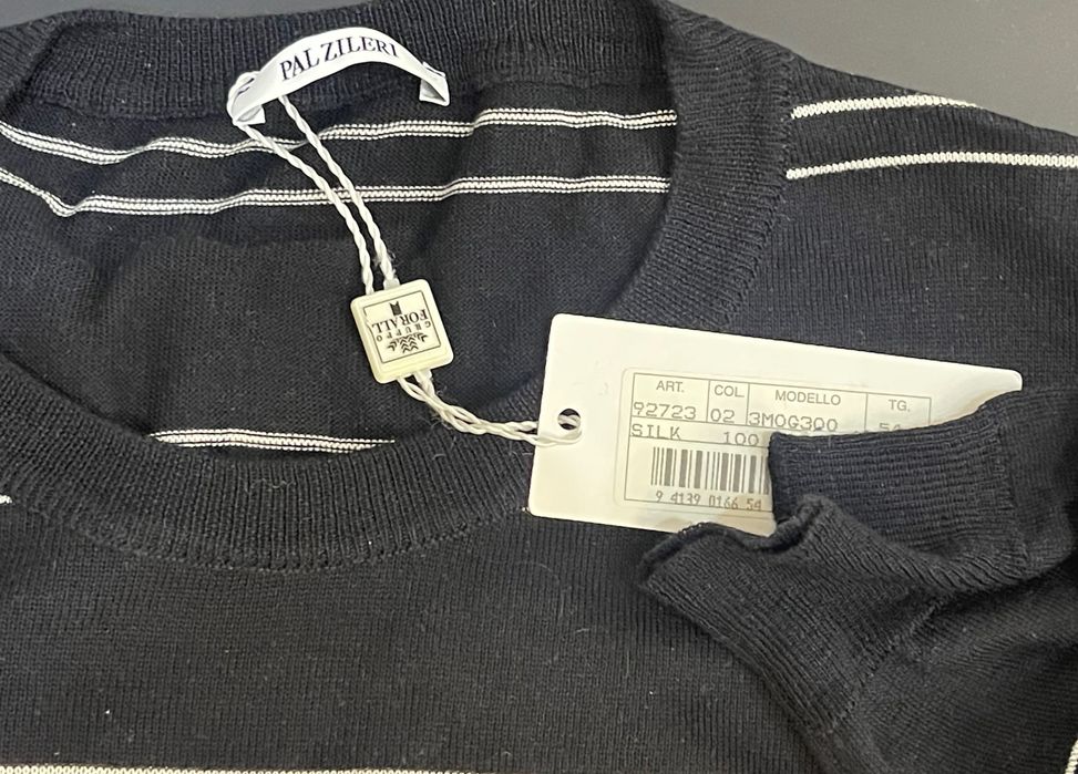 Pal Zileri 54 размер шелковая кофта