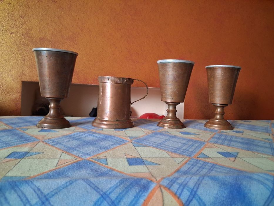 Pocal /cupa alama/cupru vinted decorativ antichități
