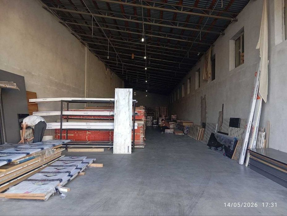 Olmazor tumanida 328 kv.m sklad ijaraga beriladi