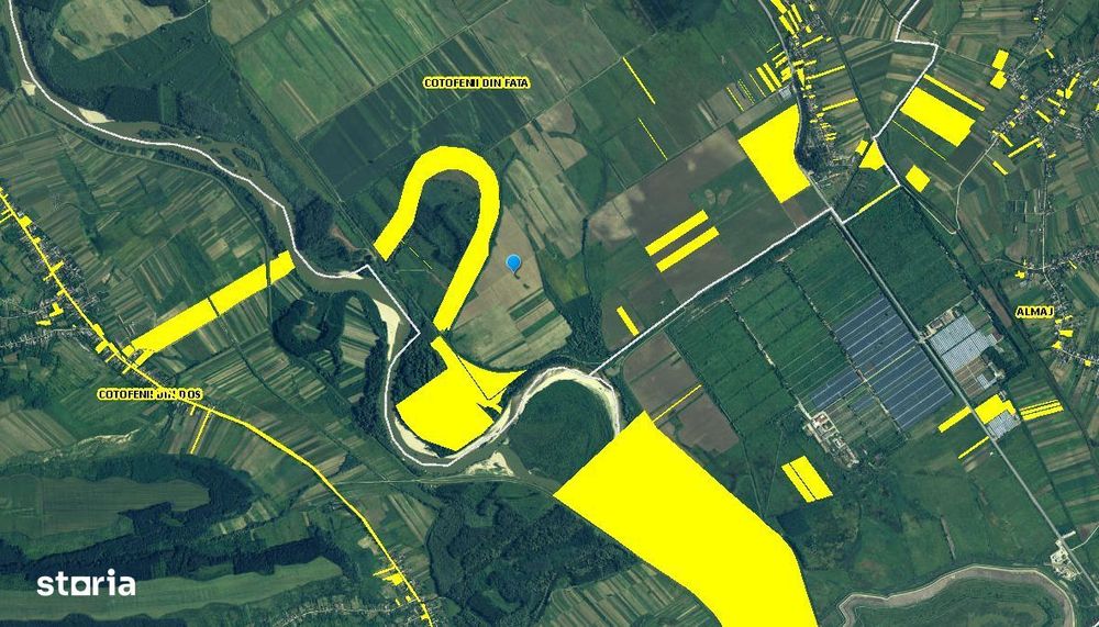 Teren extravilan Cotofanii din Fata 12,500 mp, Dolj - 3001407