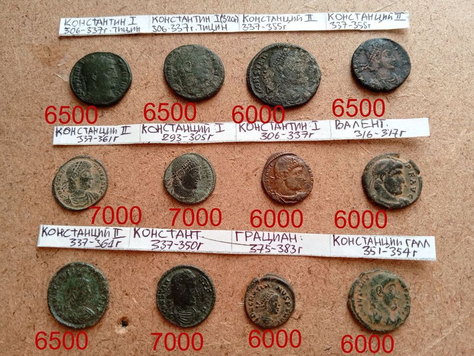 Монеты древнего Рима