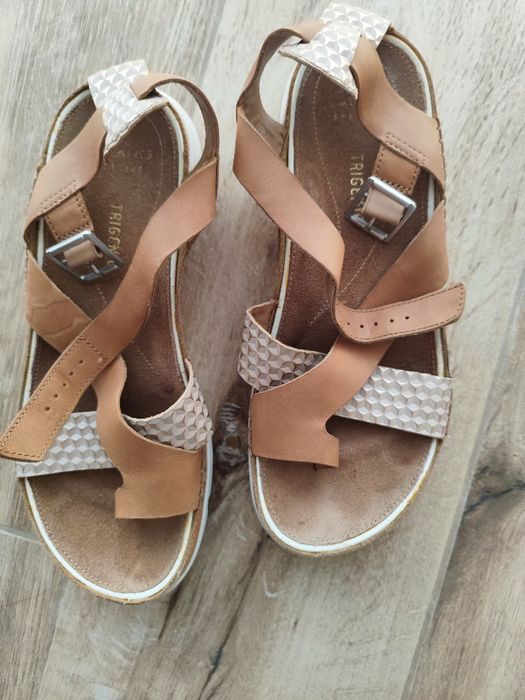 Кожени сандали Clarks 39н.