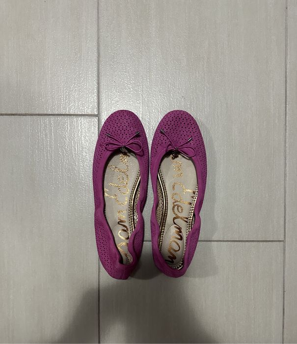 Balerini roz piele intoarsa