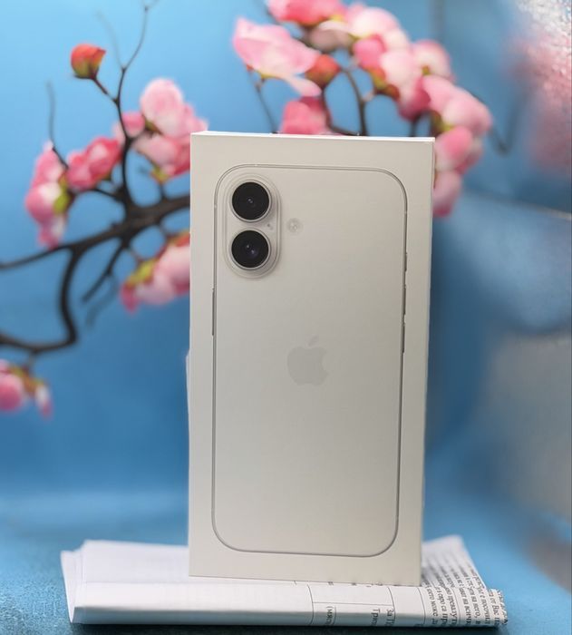 НОВ!!! Apple iPhone 16, 128GB, 5G, White