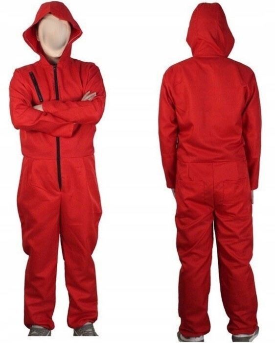 Costum Halloween La Casa de Papel (Money Heist),care inclu