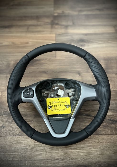 Volan piele naturală Nappa Ford Fiesta MK6 2009-2017