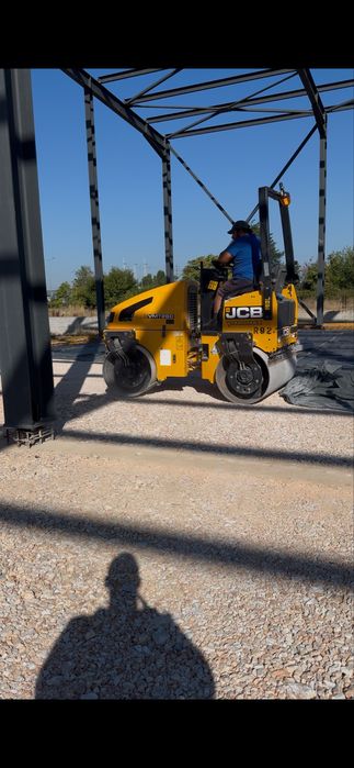 Валиране - Услуги с валяк 3 тона с вибрация