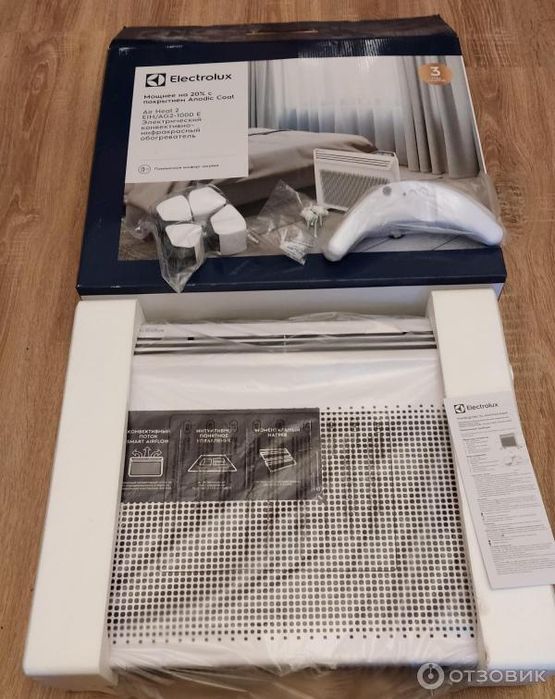 Electrolux Обогреватель нового поколения Model: EIH/AG2-1000E Швеция