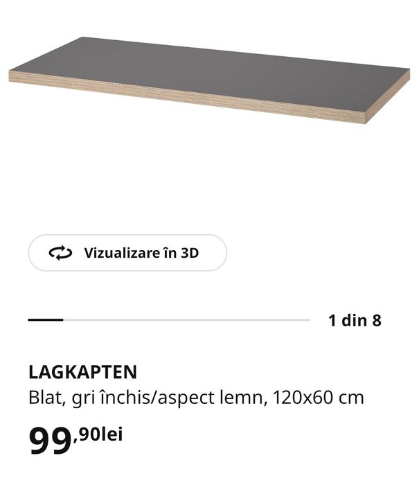 Blat de birou Lagkapten