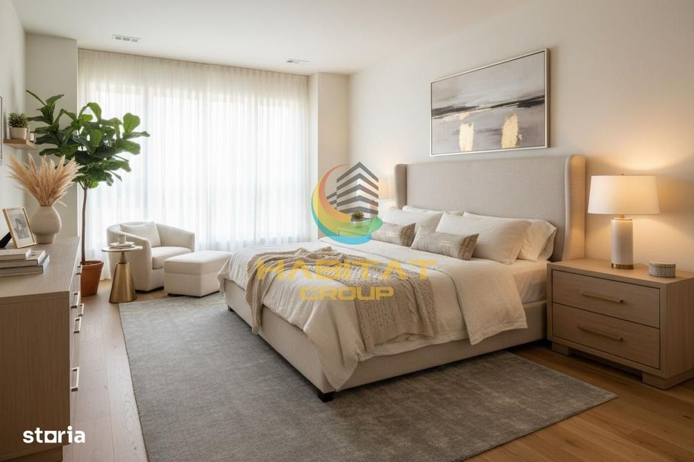 Vânzare Apartament 4 camere cu curte de 52 mp - Popești Leordeni