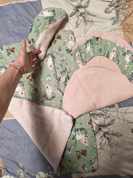 Двулицев комплект за количка