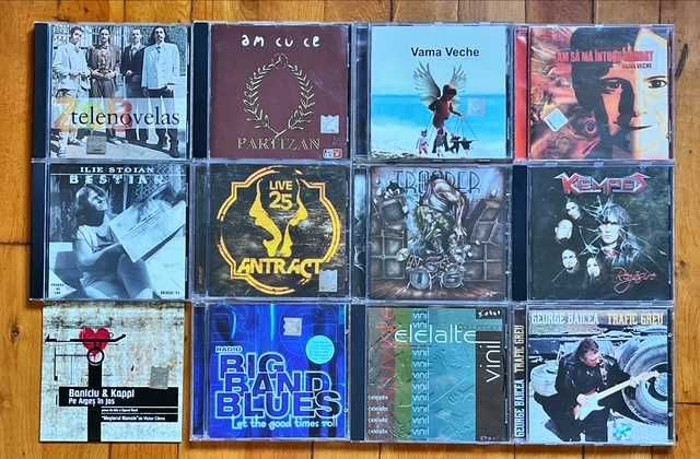 CD rock RO: ZOB, Partizan, Vama Veche, Trooper, Antract, Kempes 4xmetal