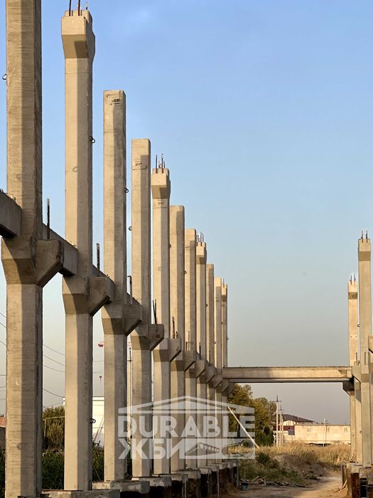Сборные железобетонные изделия. ЖБИ для Ангара. Колонны, балки, плиты