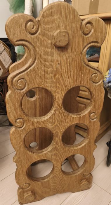 Suport sticle vin lemn masiv