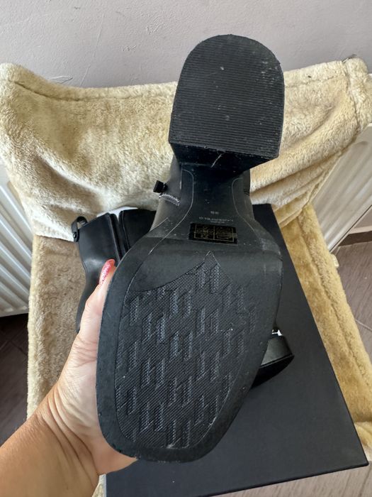 GHETE femei  KARL LAGERFELD  piele masura 36