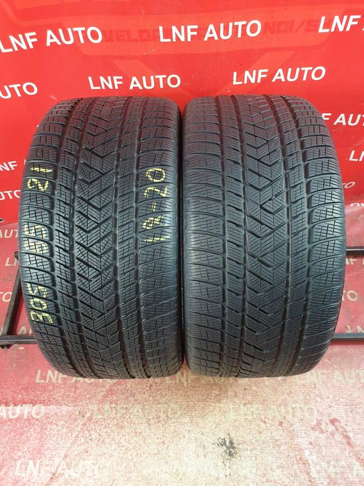 Anvelope M+S 305/35/21 - PIRELLI - 8 MM - DOT 18 - 20 !