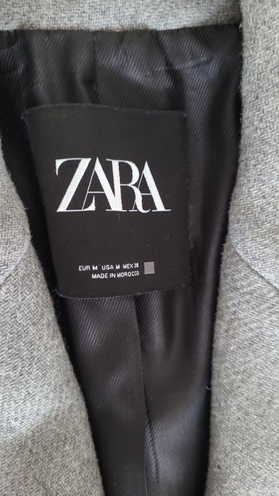 Palton Zara lana  mărimea M