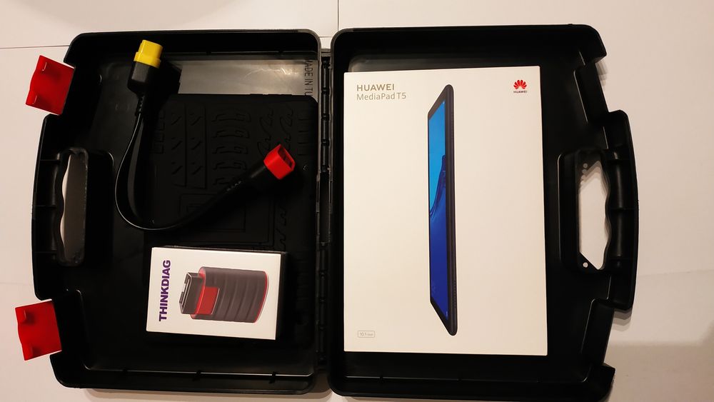 Kit tester diagnoza auto easydiag T4.0 + Tableta Huawei 10.1" 4G