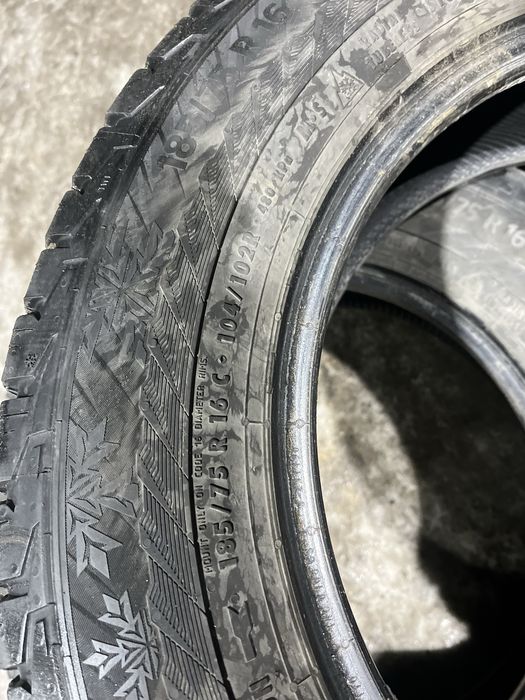 Продам 2 балона на перед газель 185/75/16