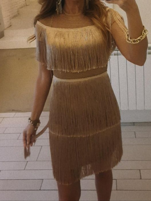 Уникална Рокля Ресни М