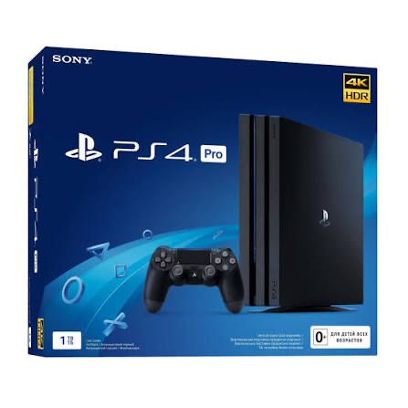 ps4 pro 1tb с игры