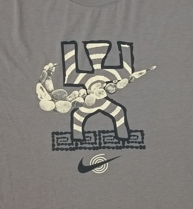Nike DRI-FIT Tee оригинална тениска 2XL Найк памук спорт фланелка фитнес тренировки