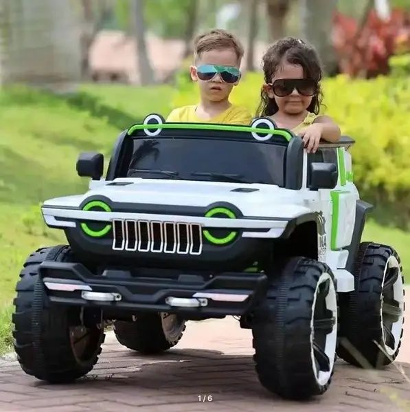 Электромобиль детская машина Jeep wn1166