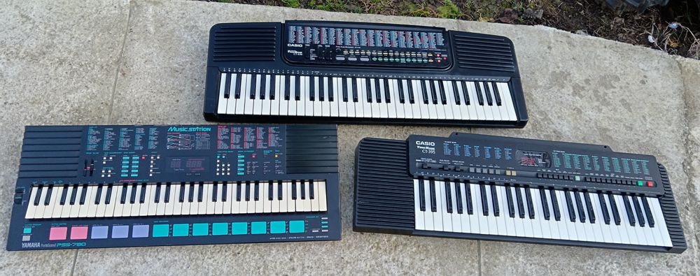 Orga, clapă, keyboard, Casio, Yamaha