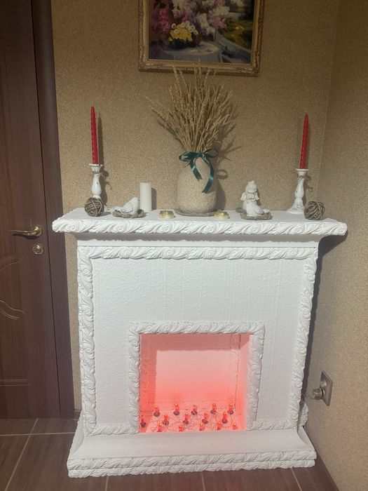 Камин ручной работы