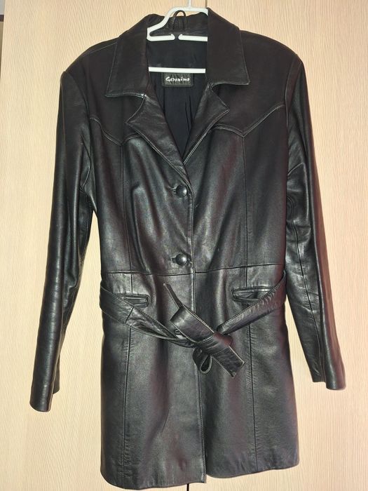 Geaca lunga piele Geronimo