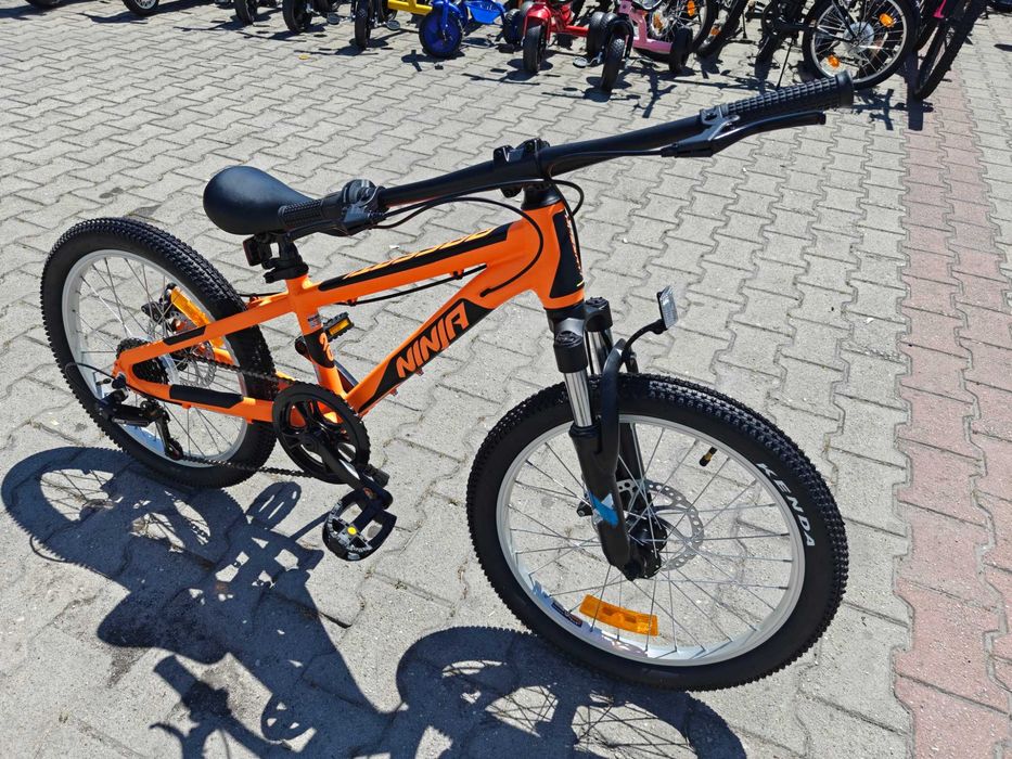 BG Алуминиев велосипед 20" NINJA оранж