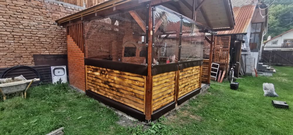 Folie terase și foișoare, folie terasa transparenta