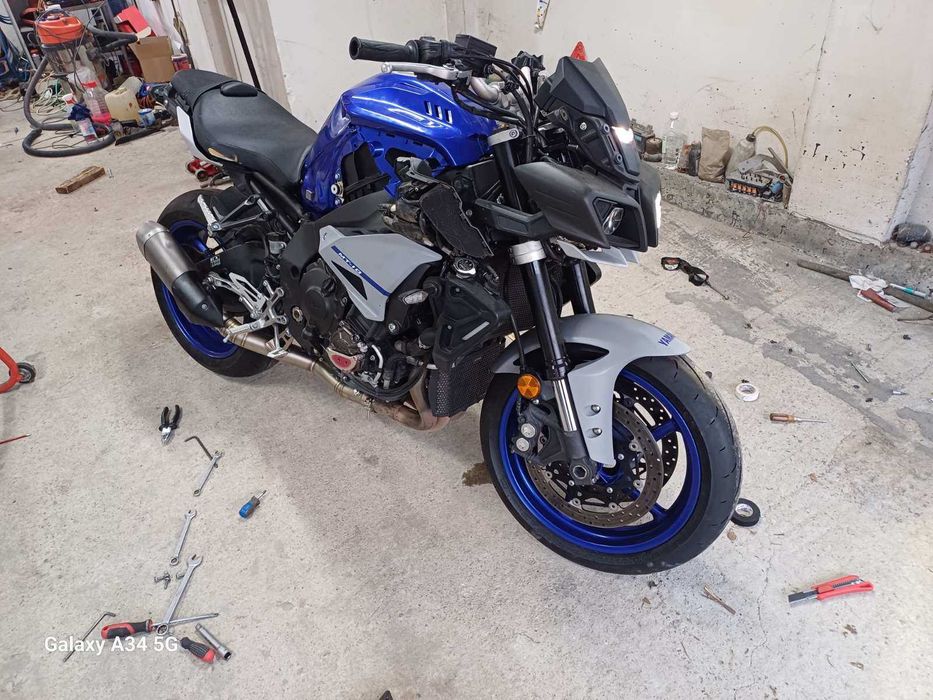YAMAHA MT 10 на части