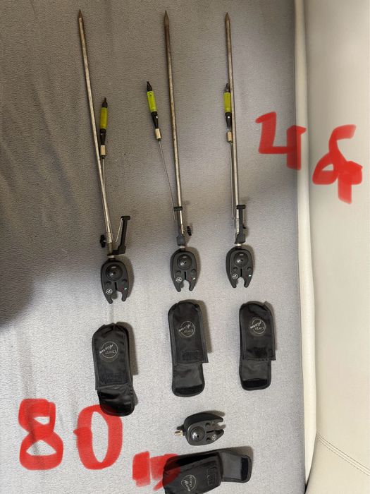 Зумери за въдици и два върха.