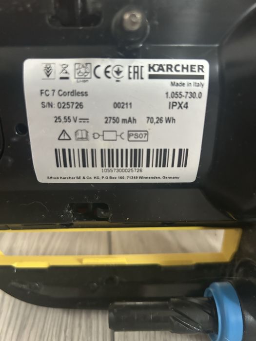 Mop si aspirator Kartcher FC 7 cordless