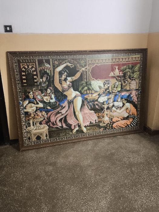 Carpetă înrămată tablou Cina cea de taina