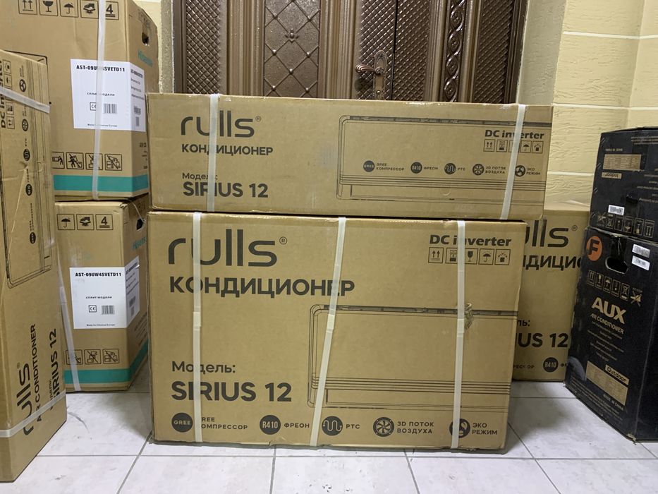 Кондиционер RULLS 12 инвертер Рассрочка есть