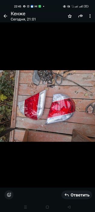 Фары от тайота Камри