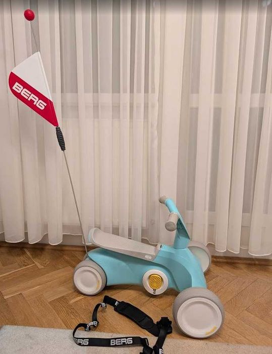 Kart BERG GO2 Mint – la Set cu Steag + Ham transport – Stare Excelentă