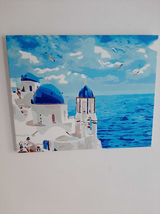 Tablou 40×50 realizat pri Paint by numbers
