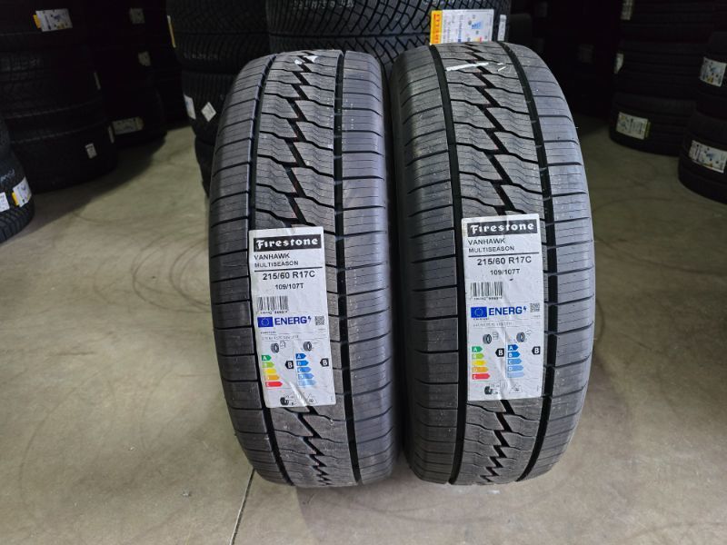 215/60/17 Firestone Novi Vsesezonni Gumi - 2 Piese