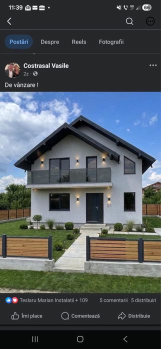 De vanzare casa Parter+ Mansarda la cheie
