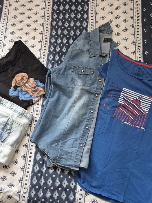 Размер-L;Ризи,тениски за дама: L размер