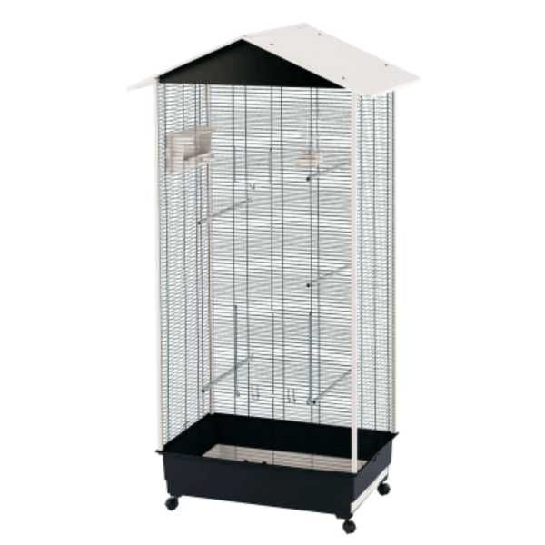 Клетка за Птици - 76.5см/57см/161.5см - Aviary Nota Black - Ferplast
