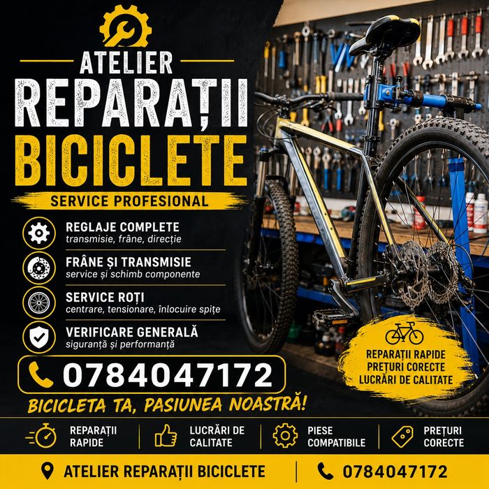 Atelier reparatii biciclete