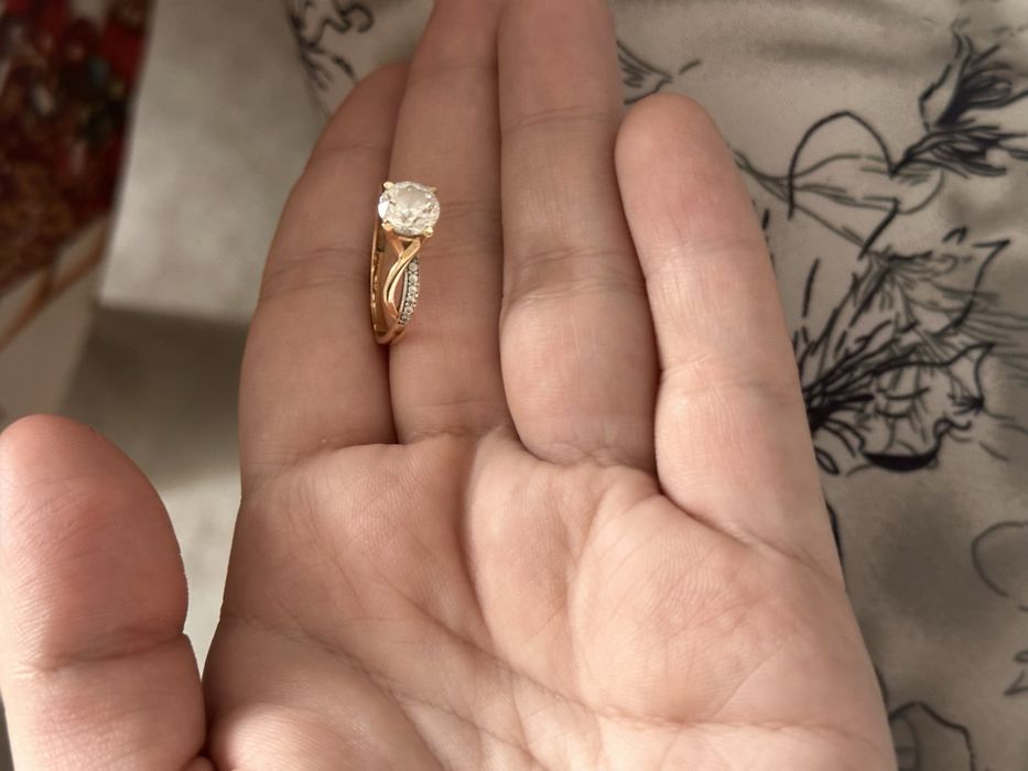 золотое кольцо 585проба