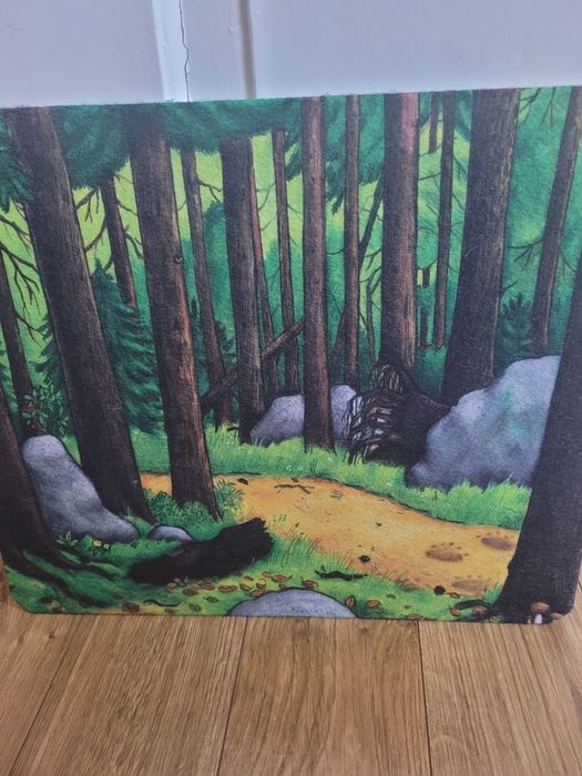 Кукла за ръка бухалче и дъска за приказки