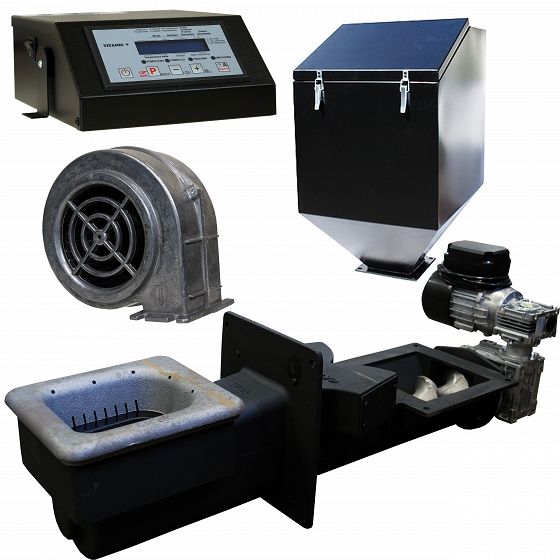 Котел Дряново 
с  пелетна,универсална,ретортна горелка!