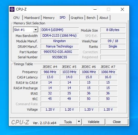 Озу ddr4 16 gb,  2133